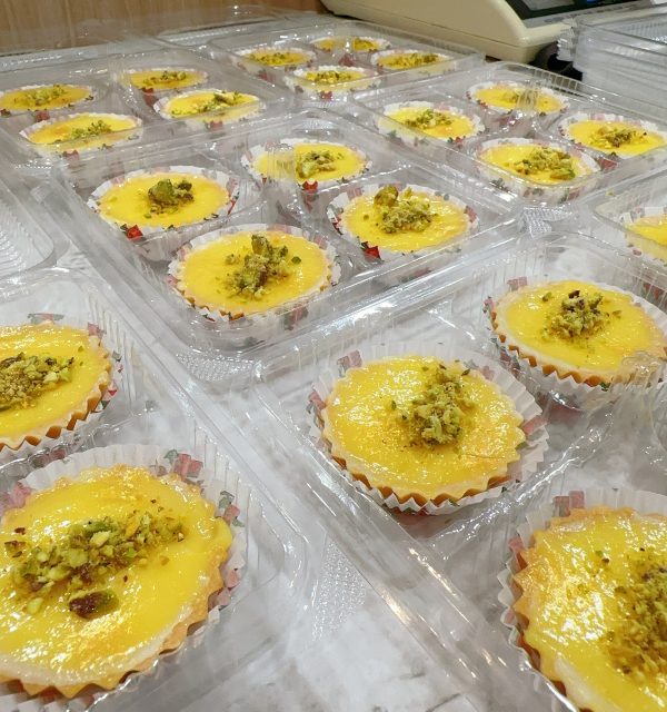 16 piece mini lemon curd tart